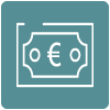 icono billete de euro